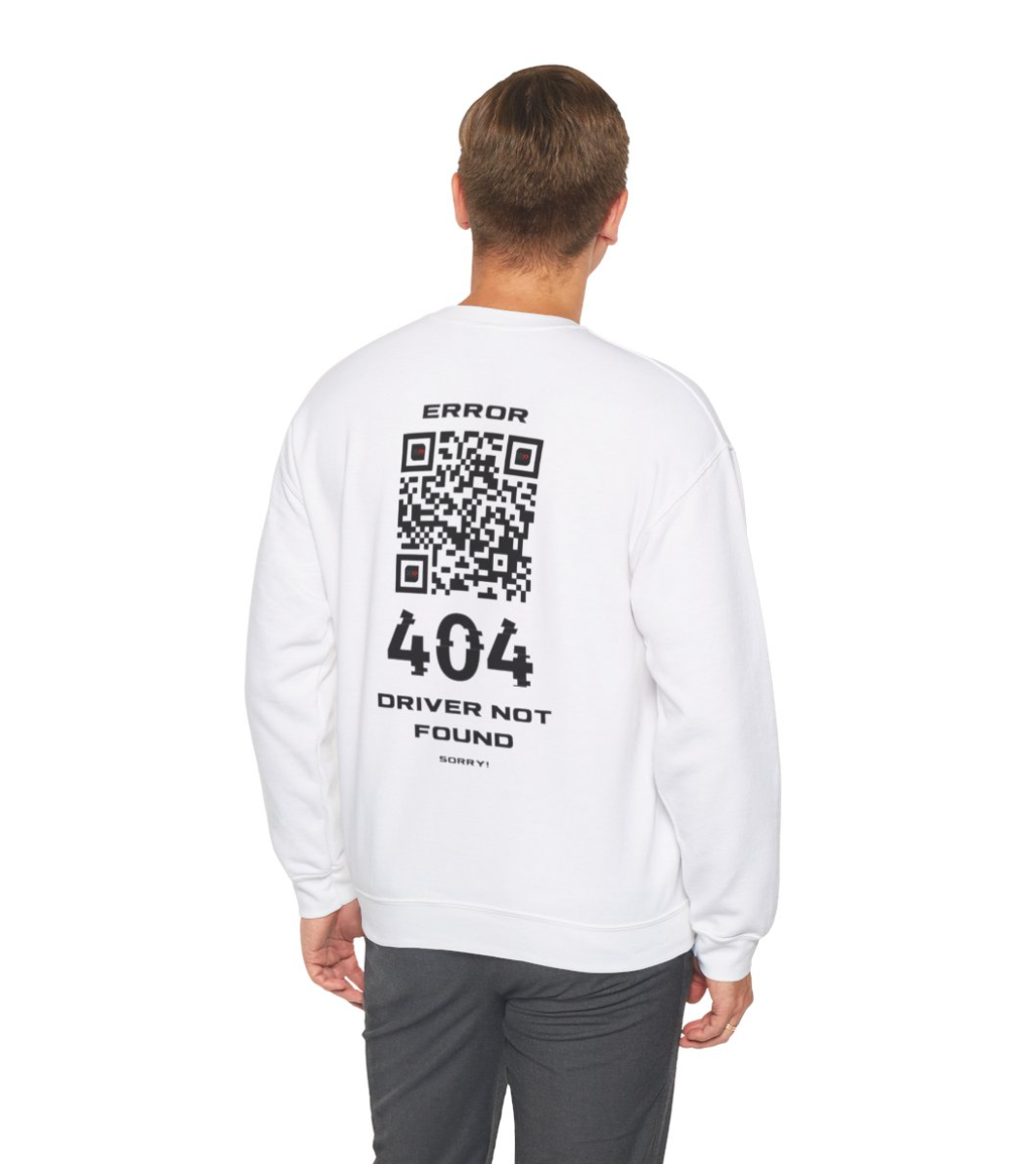 Error 404 Racer Not Found Sweatshirt